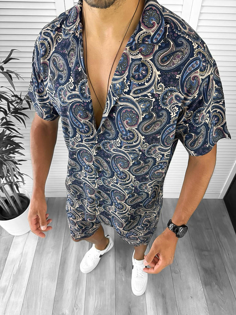 Compleu Vară Bărbătesc Elegant Slim Fit