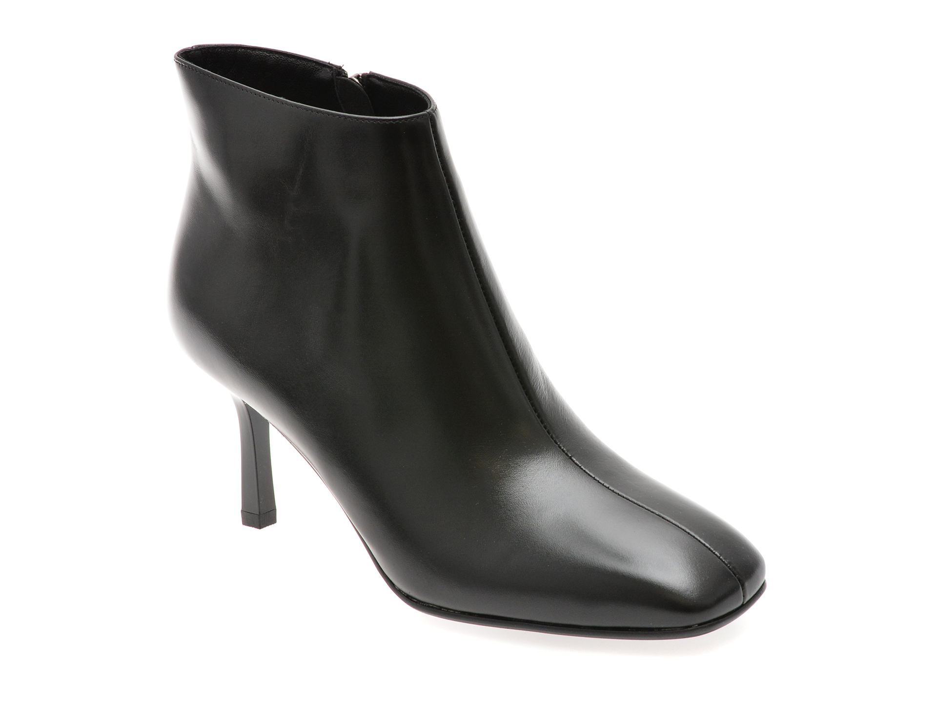 Botine EPICA Negre din Piele Naturală