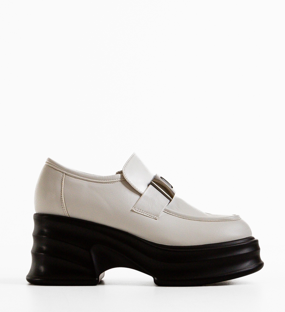 Pantofi Casual Natheo Albi - Confort și Stil - imagine 4