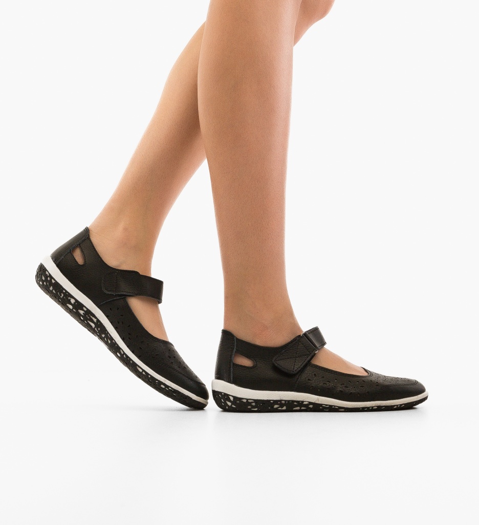 Pantofi Casual Fayvel Negri - Confort și Stil