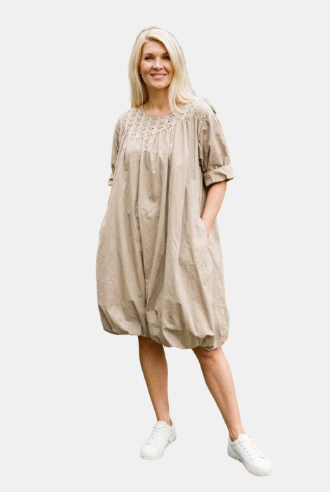 Rochie Eleganta Stella Milani din Bumbac Poplin - imagine 2