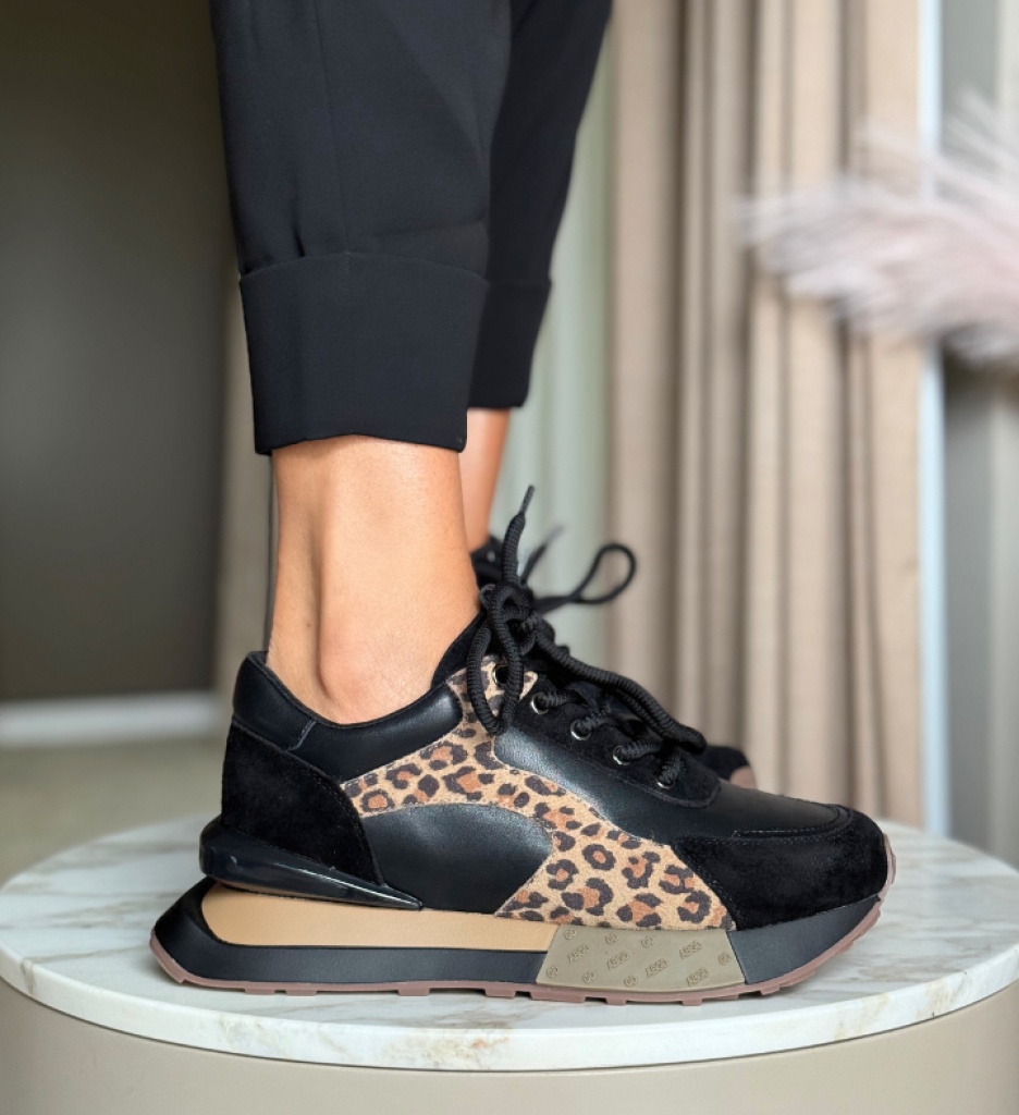 Sneakers Dama Klery Negri - Confort și Stil - imagine 3