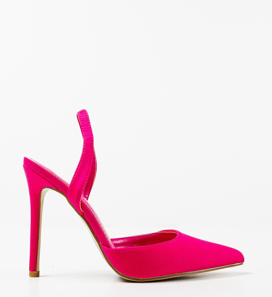 Pantofi Toc Ruruma Fuchsia | Eleganță Remarcabilă - imagine 4