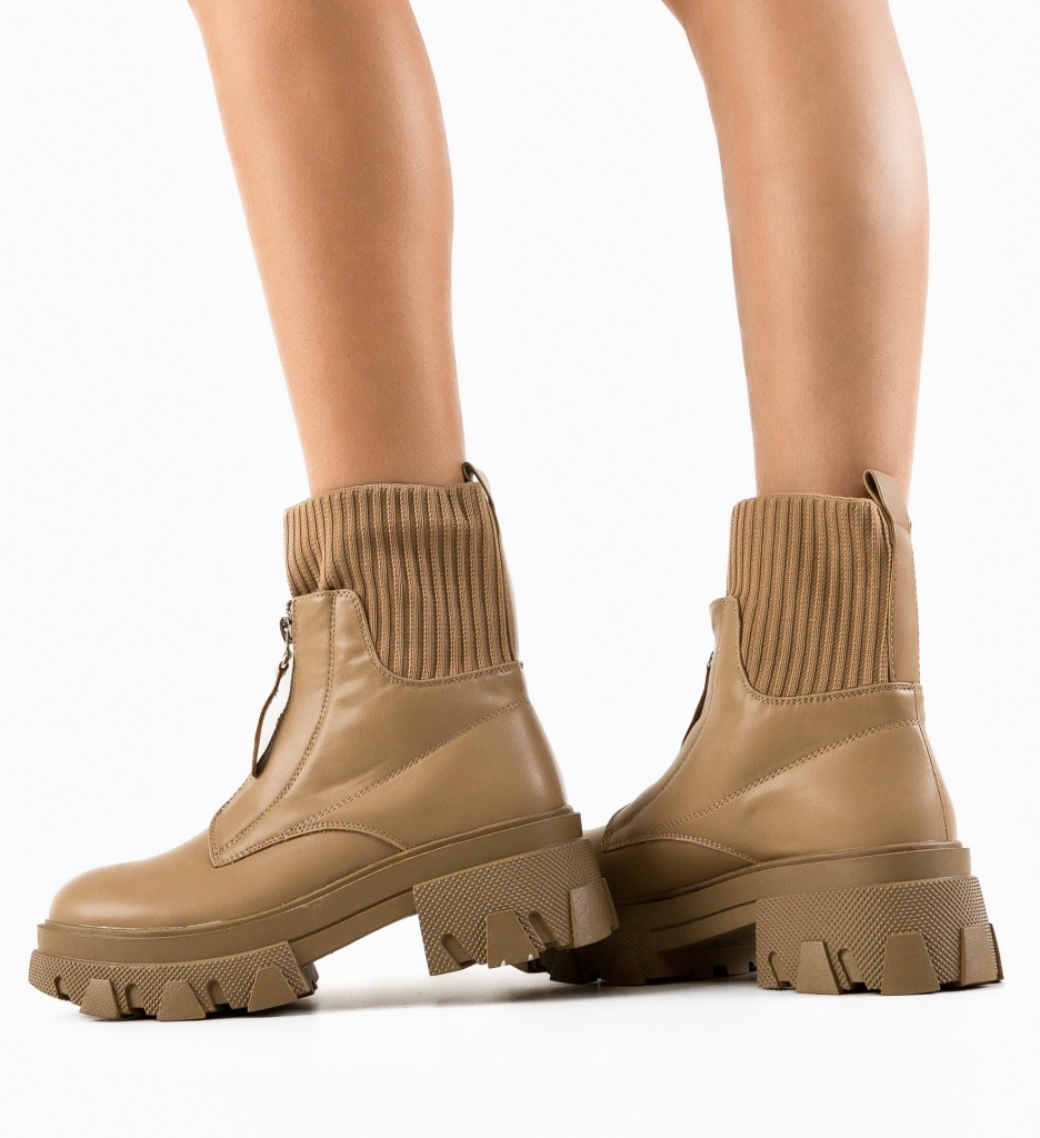 Ghete Dama Zhyrg Khaki | Confort și Stil - imagine 2