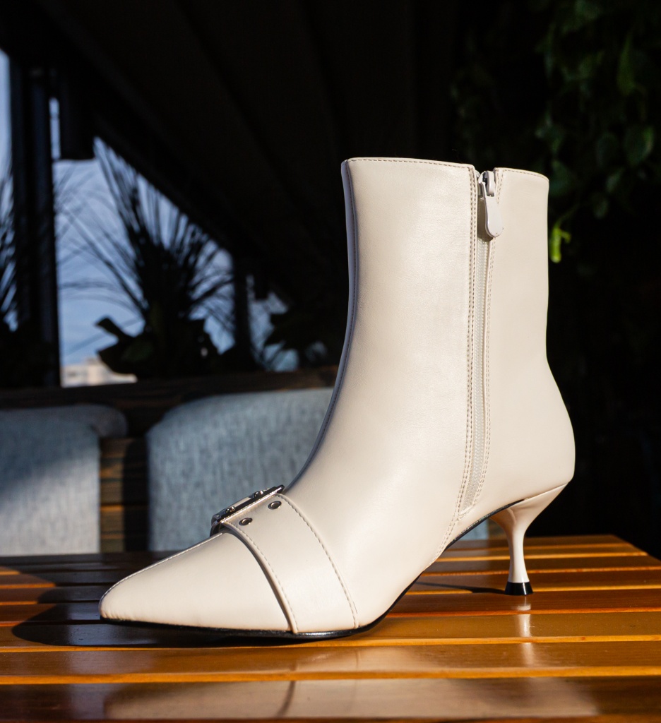 Botine Cliffor Albe - Eleganță și Stil Urban - imagine 6