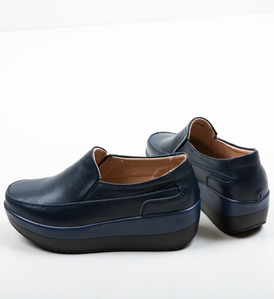 Pantofi Casul Freeman Bleumarin | Confort și Stil - imagine 6