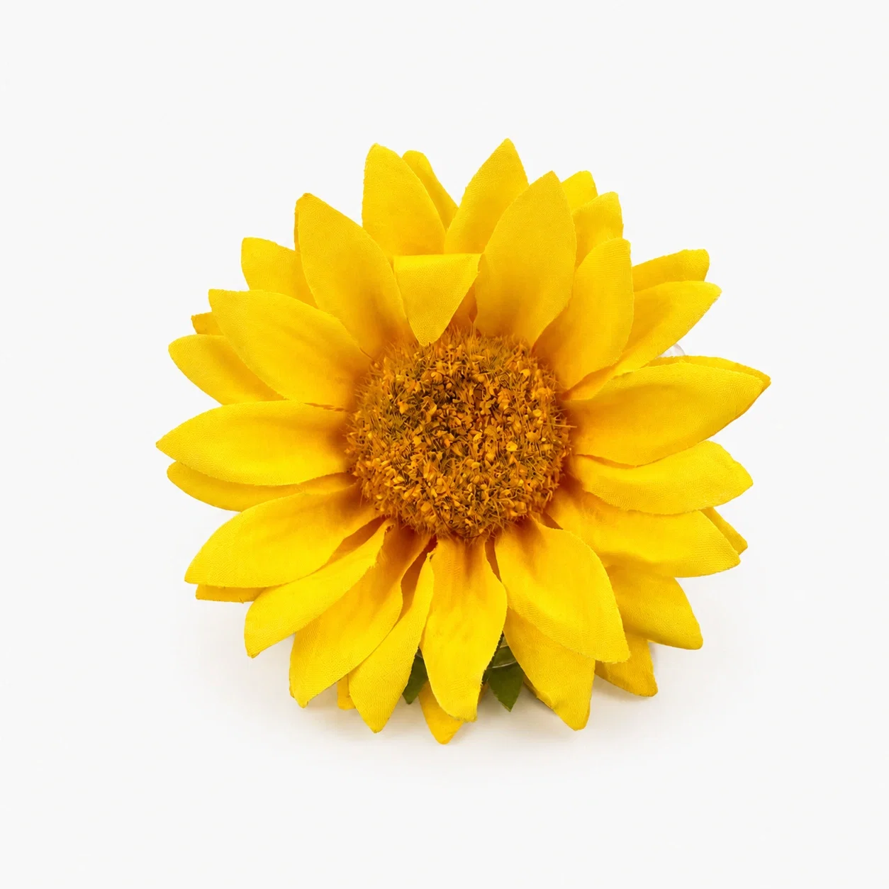 Clama de par statement cu floare tip dalie supradimensionata Galbena