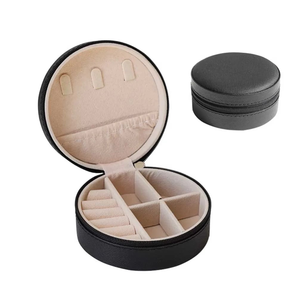 Cutie Bijuterii Rhea Negru - Organizator Compact