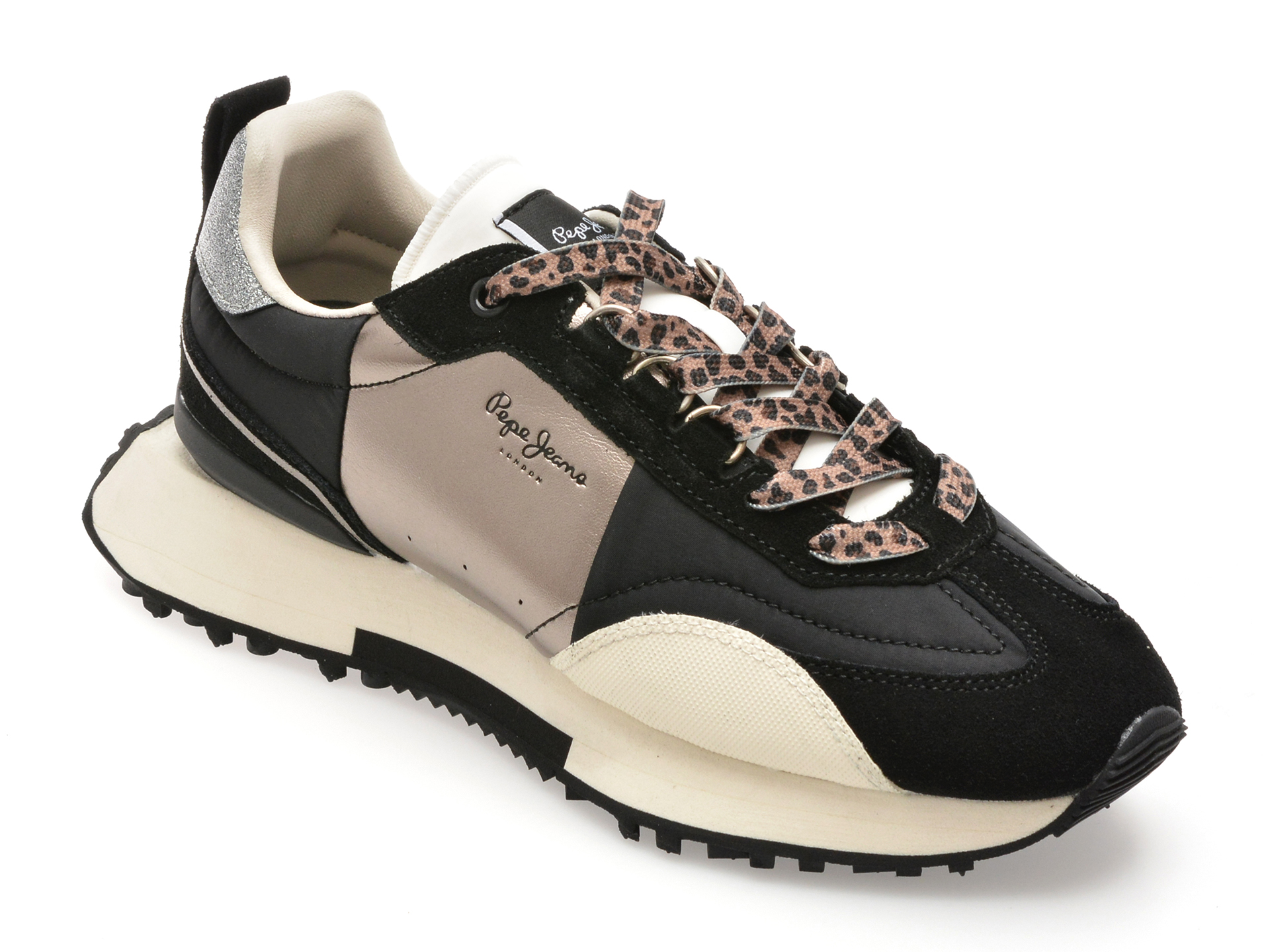 Pantofi PEPE JEANS Negri - Confort Urban