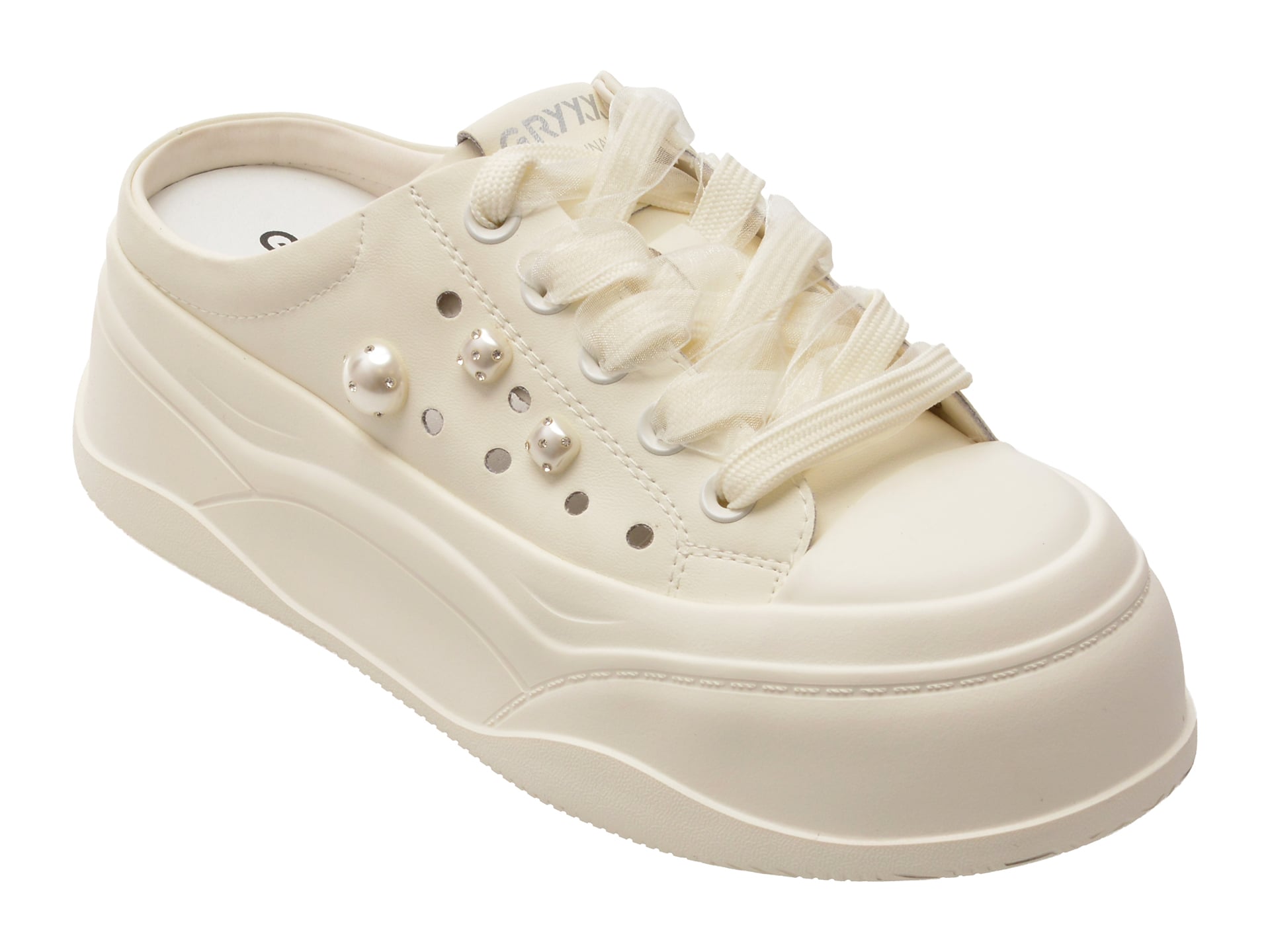Pantofi GRYXX albi din piele - Confort și stil