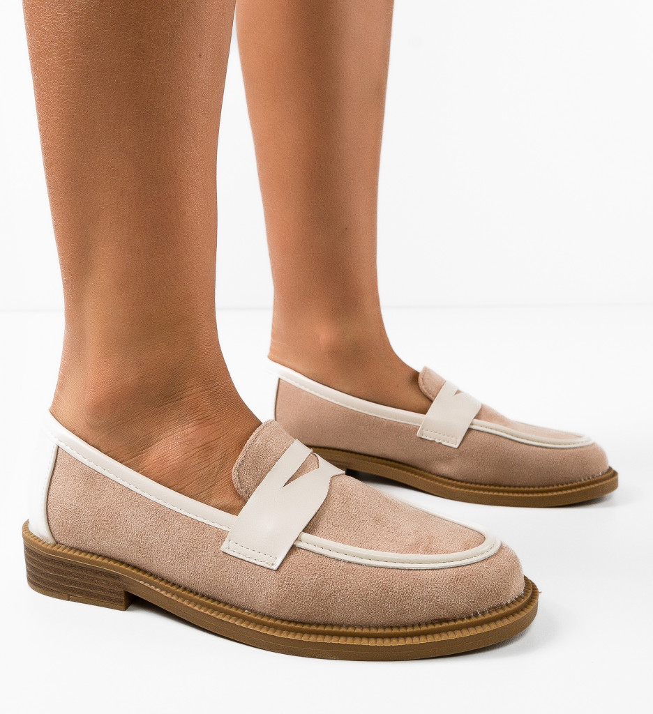 Pantofi Casual Dama Kertt Bej - Confort și Stil - imagine 2