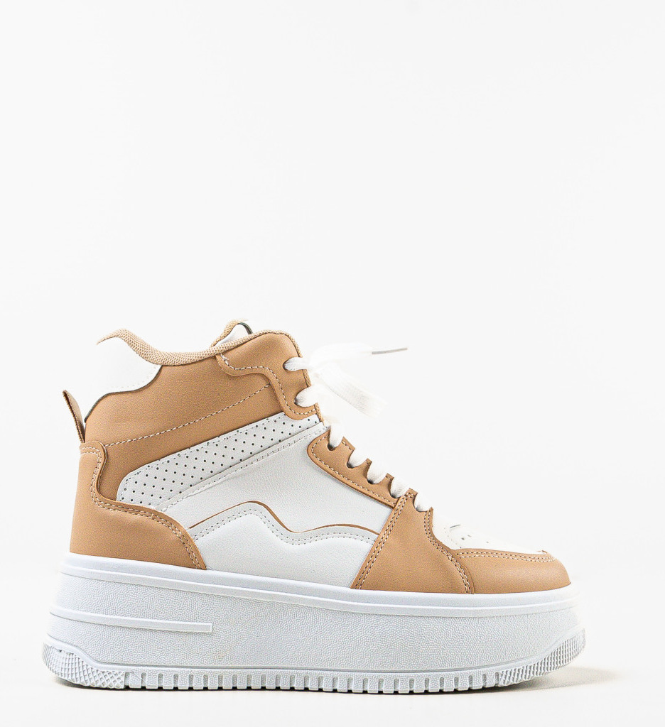 Sneakers Dama Alfred Bej - Confort și Stil - imagine 6