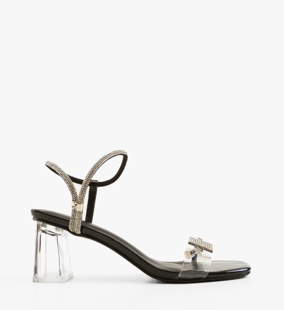 Sandale Dama Oneo Negre Elegante - imagine 8