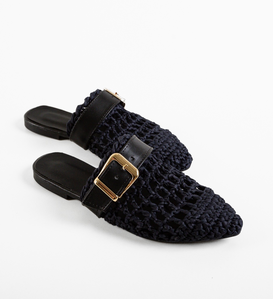 Papuci Beachy Bleumarin - Confort Vară - imagine 5