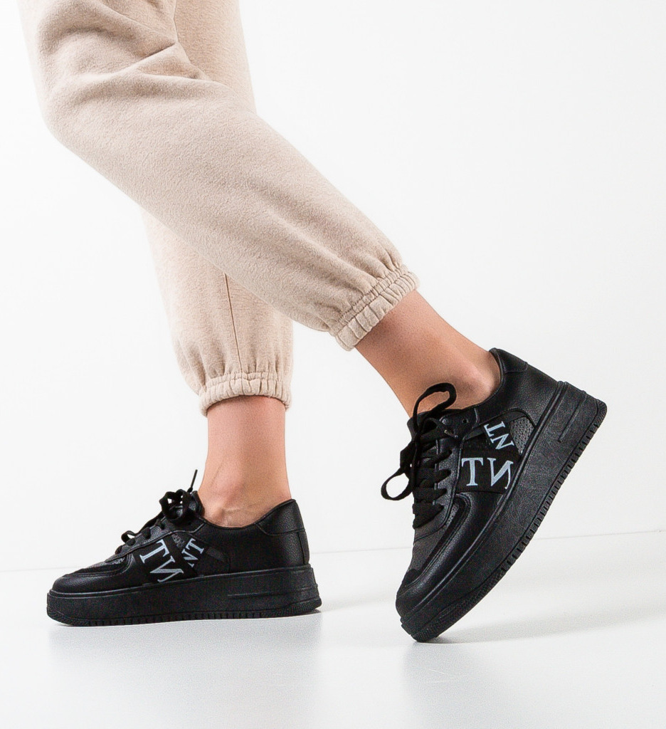 Sneakers Dama Vuton Negri - Confort si Stil - imagine 3