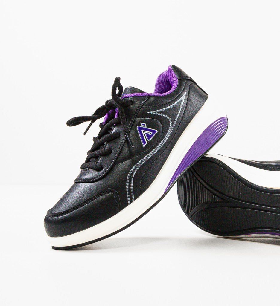 Sneakers Dama Pokaza Negri | Stil & Confort