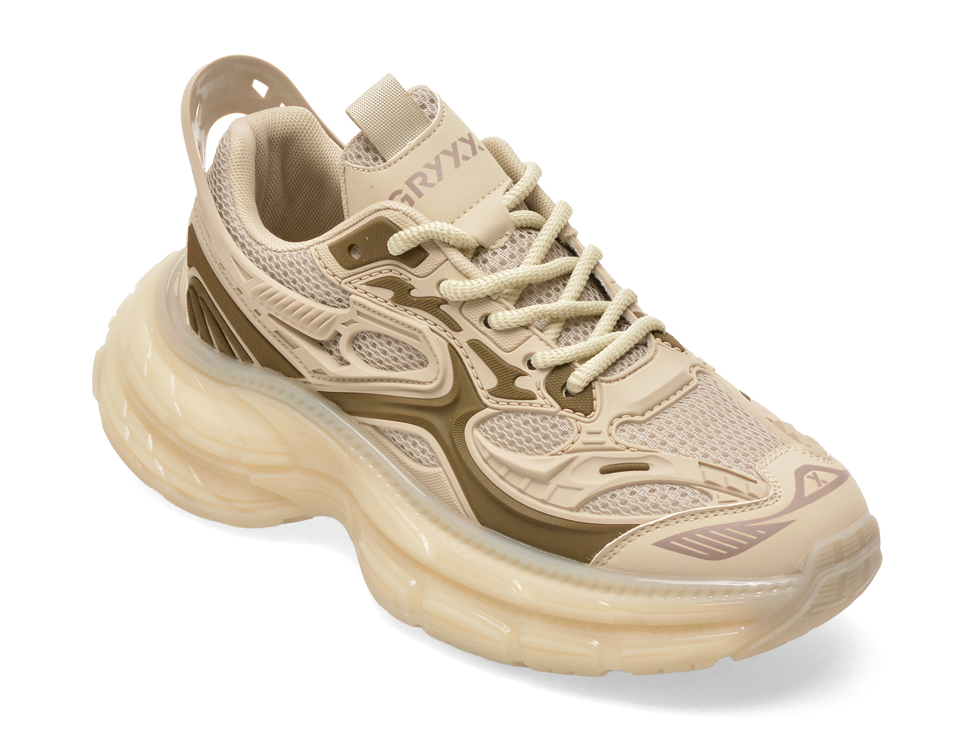 Pantofi Sport GRYXX Bej 25822 - Confort & Stil