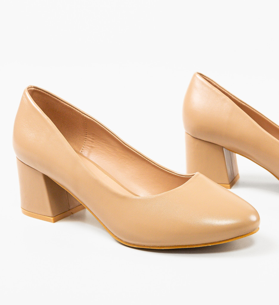 Pantofi Dama Cobb Nude - Eleganță și Confort - imagine 7