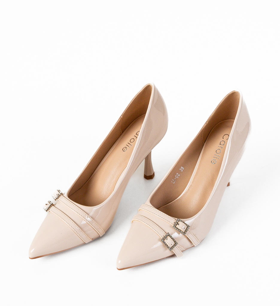 Pantofi Carola Bej | Eleganță și Stil - imagine 6