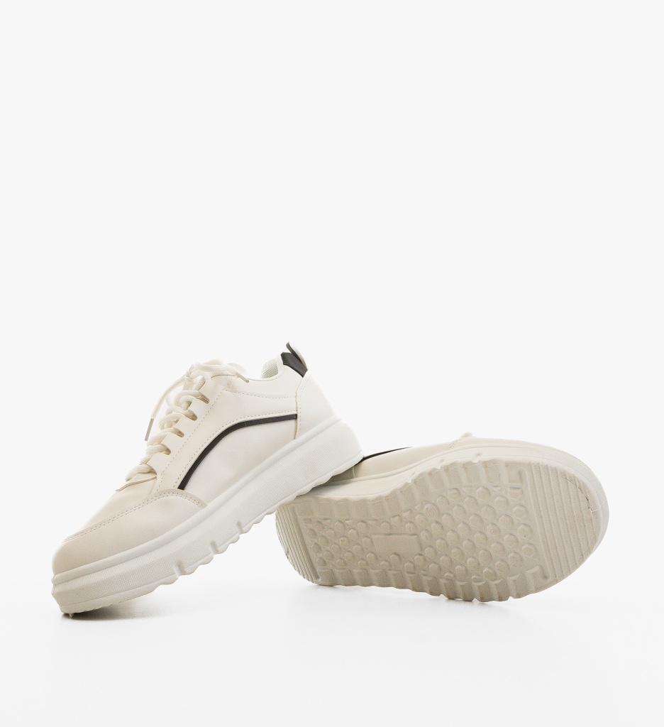 Sneakers Dama Elys Albi - Confort și Stil - imagine 7