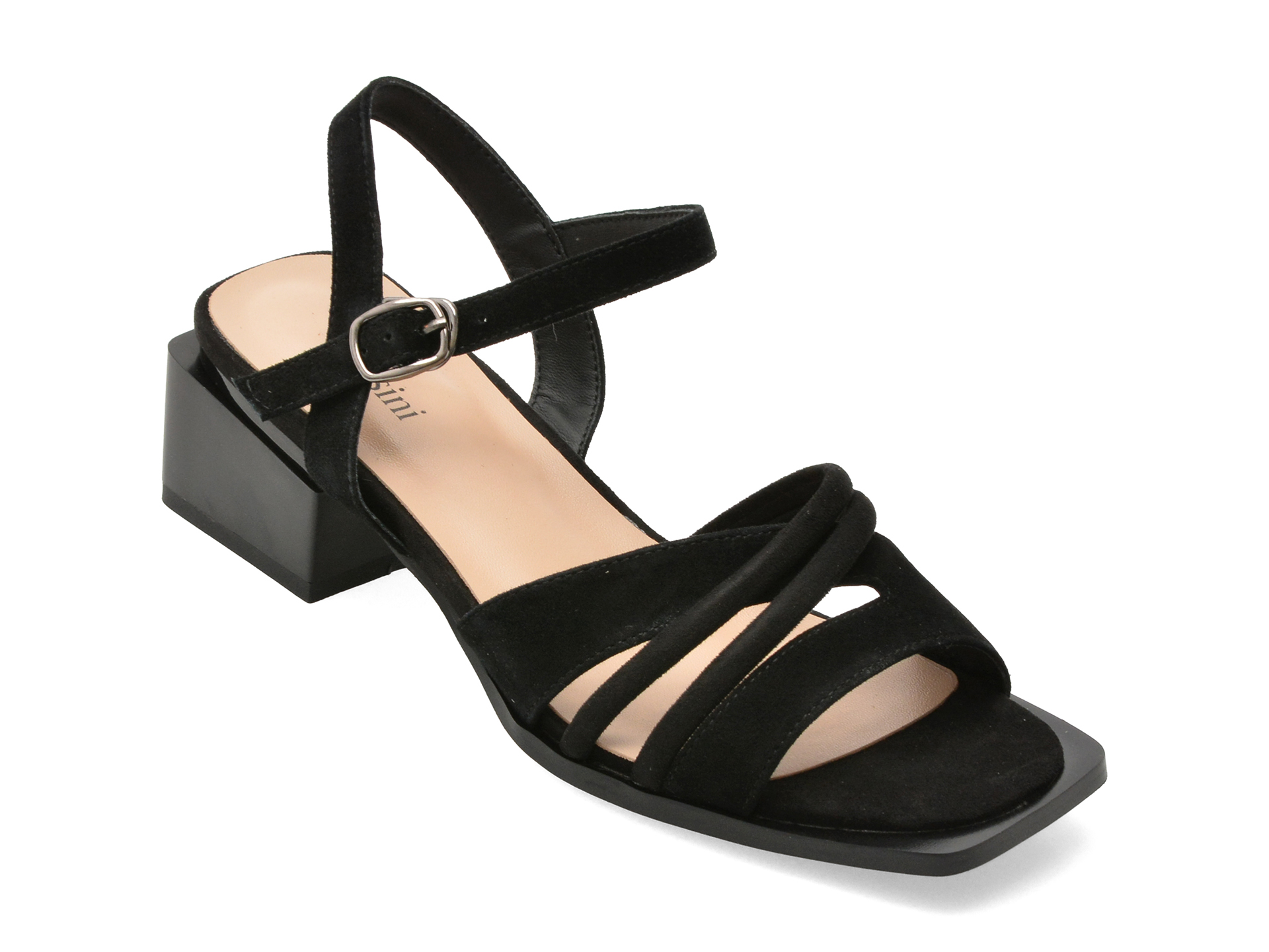 Sandale Flavia Passini Piele Intoarsa Elegante - imagine 2