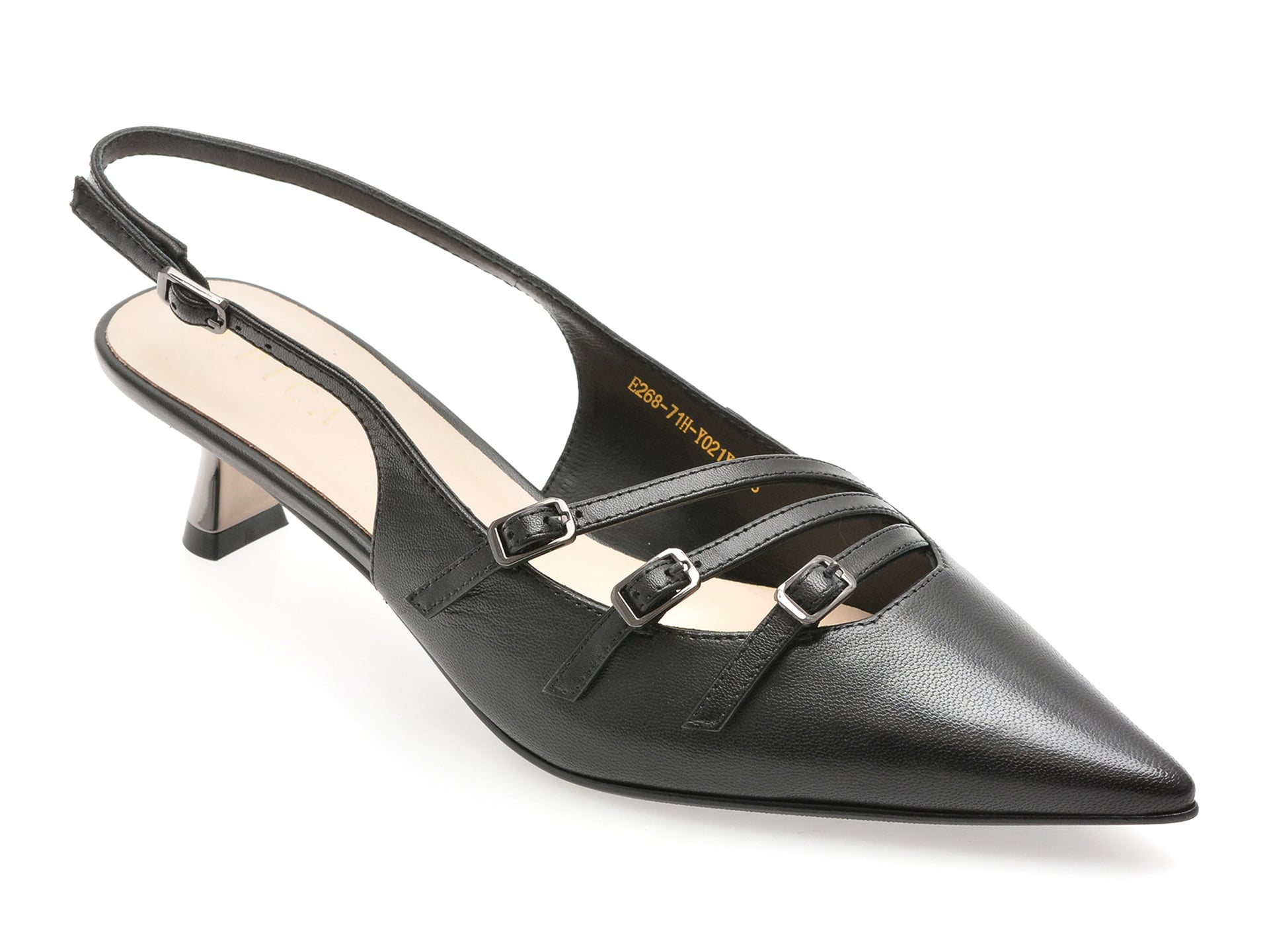 Pantofi EPICA Eleganți din Piele Naturală