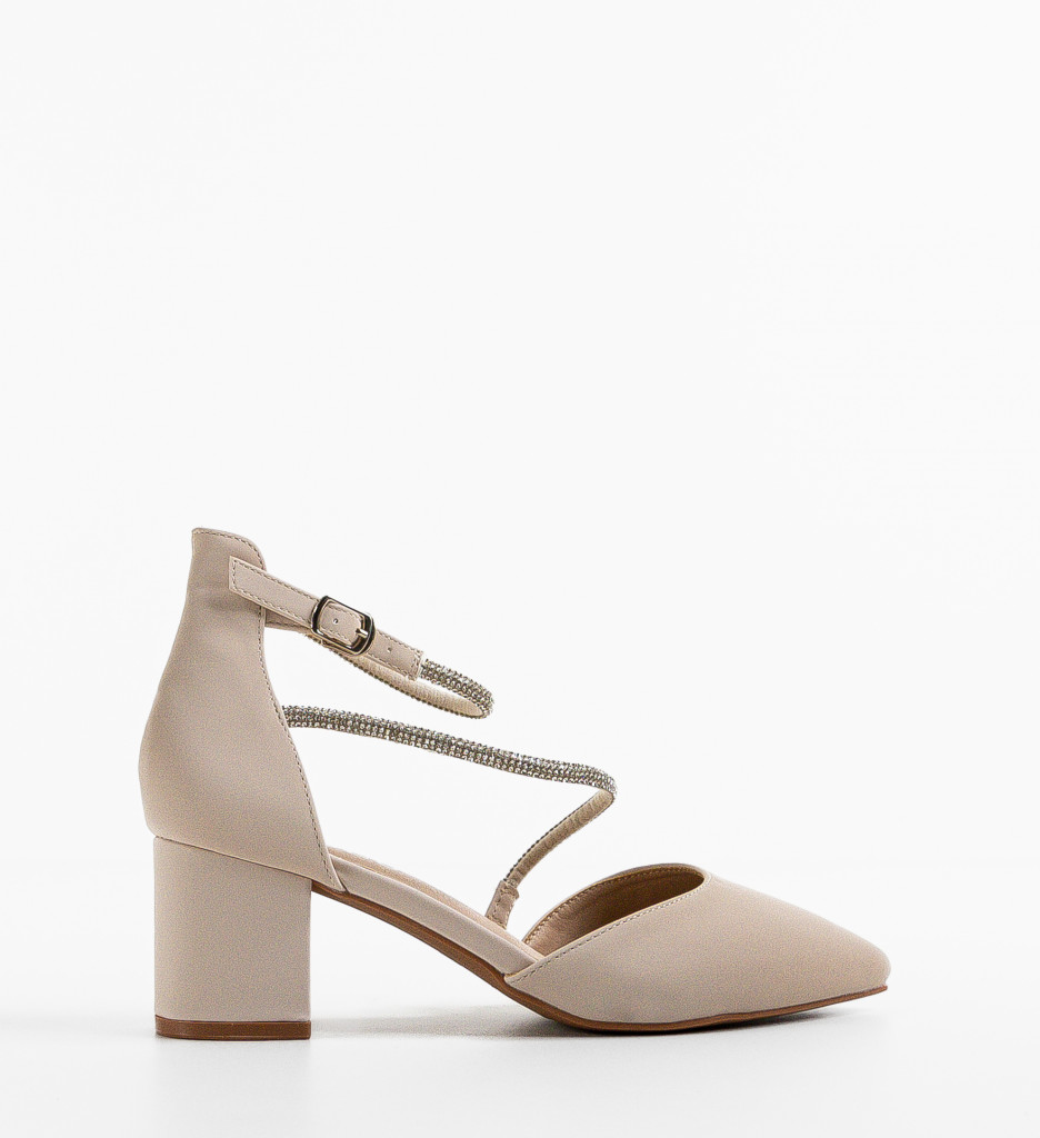 Pantofi Dama Haari Bej | Eleganță și Confort - imagine 9