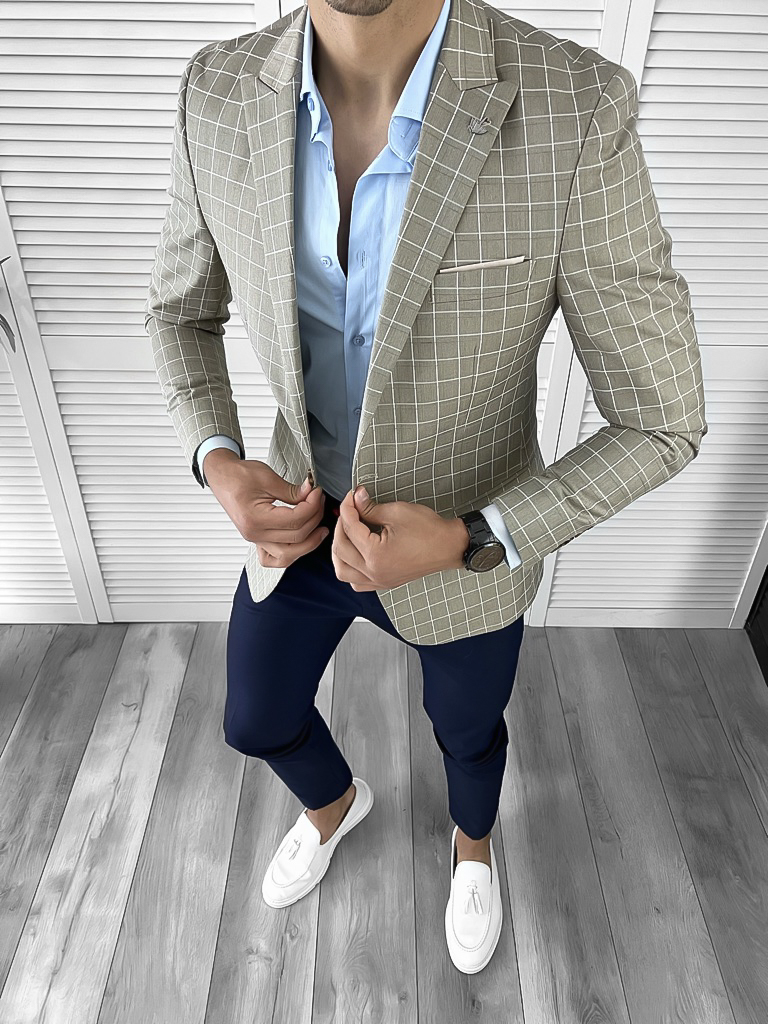 Sacou Barbati Slim Fit Elegant - Versatil Evenimente