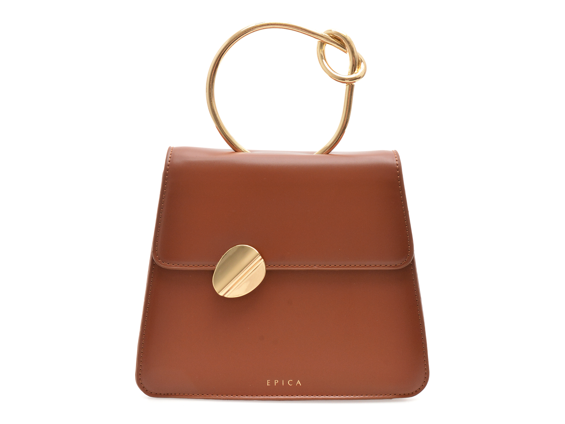 Geanta EPICA maro din piele ecologica | Epica