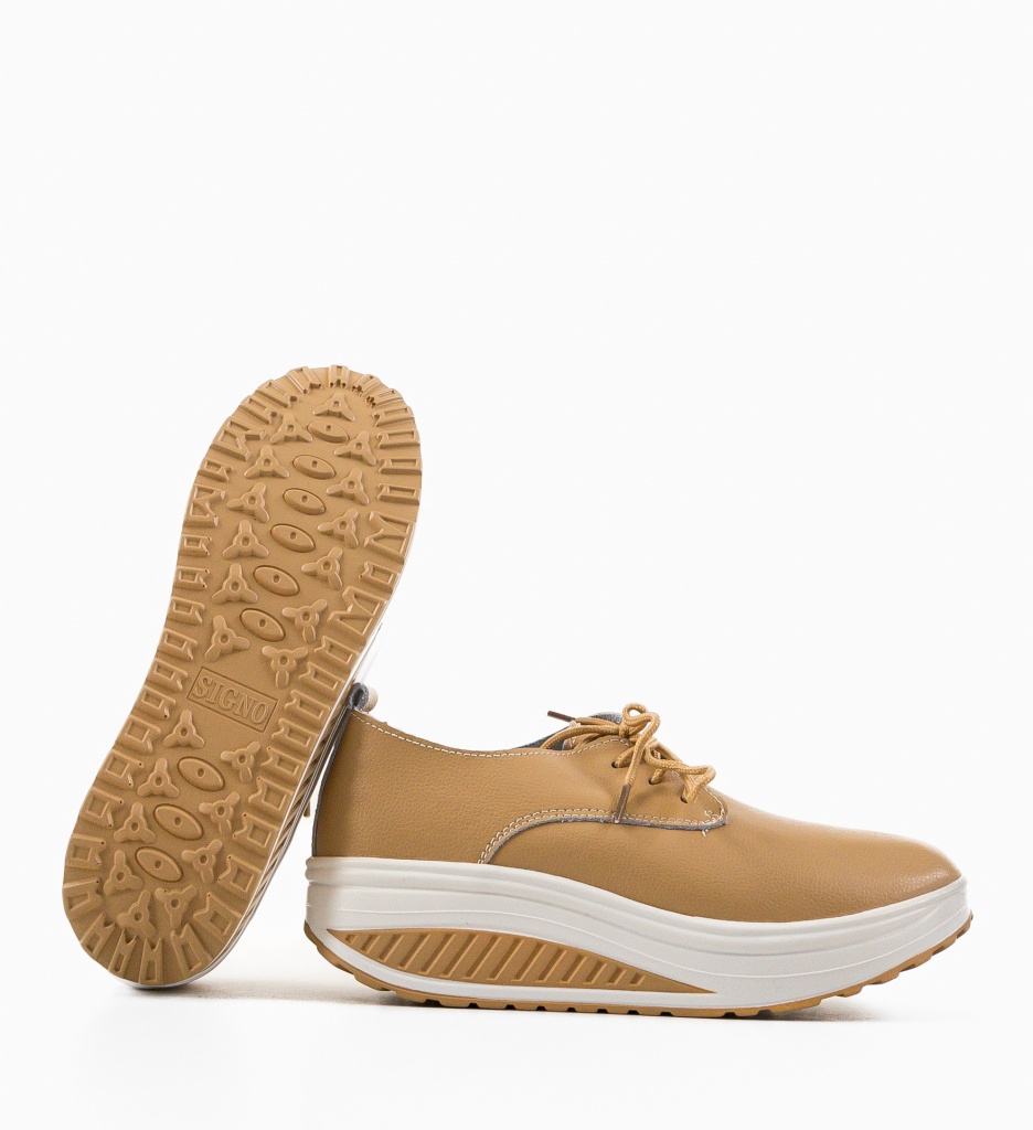 Pantofi Casual Kleak Bej - Confort și Stil - imagine 7