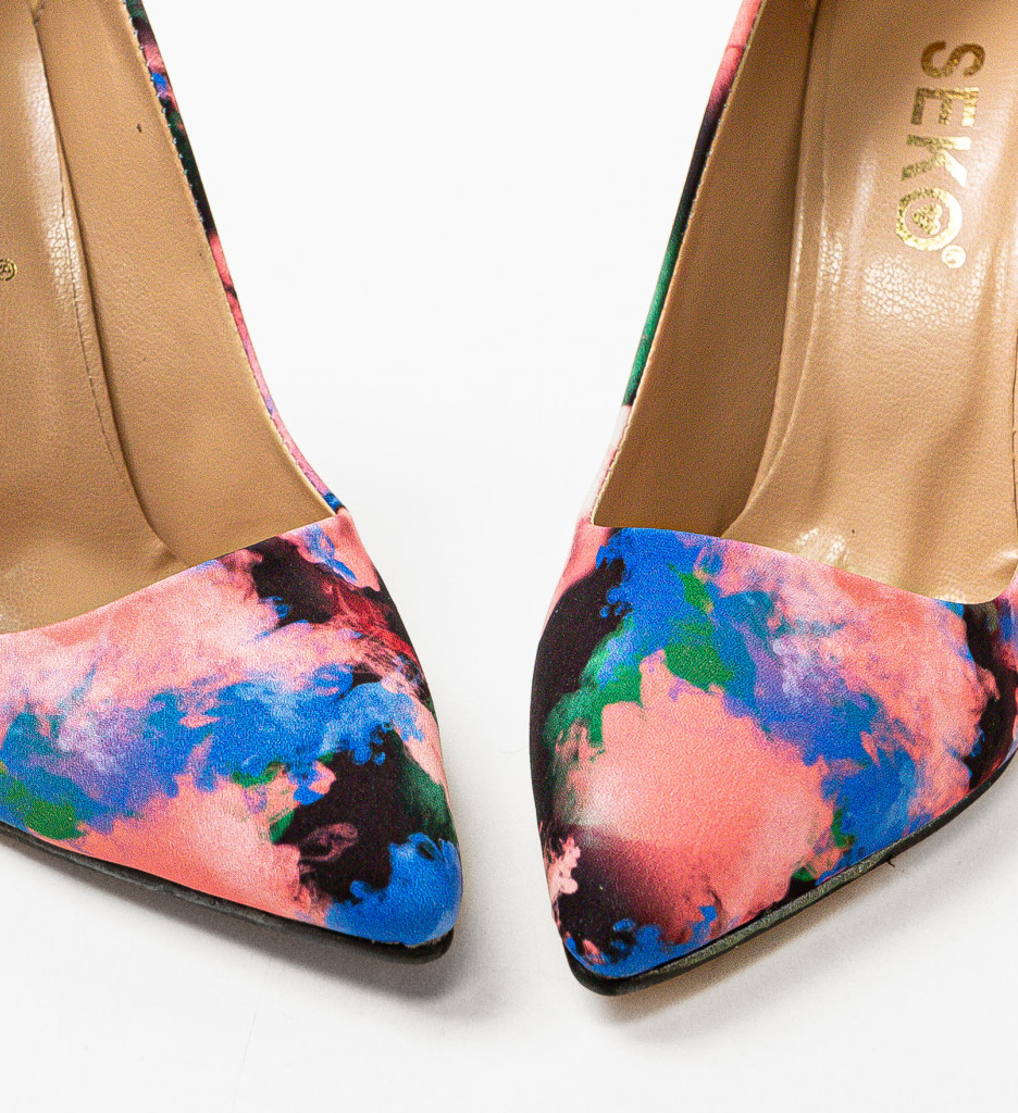 Pantofi Dama Ojao Multicolor 2 - Design Vibrant - imagine 5