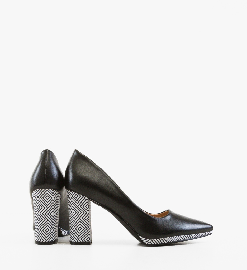 Pantofi Dama Jarat Negri Eleganți - imagine 5