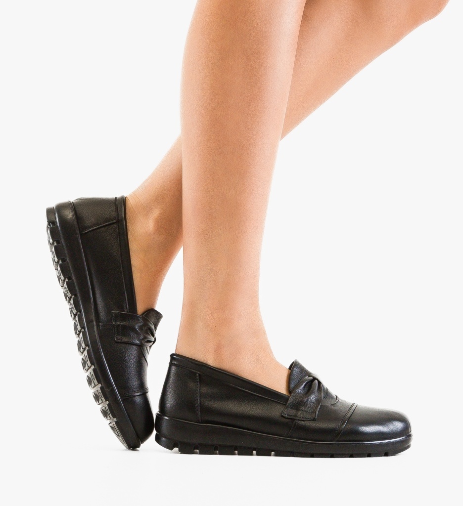 Pantofi Casual Antea Negri | Confort și Stil Zilnic - imagine 2