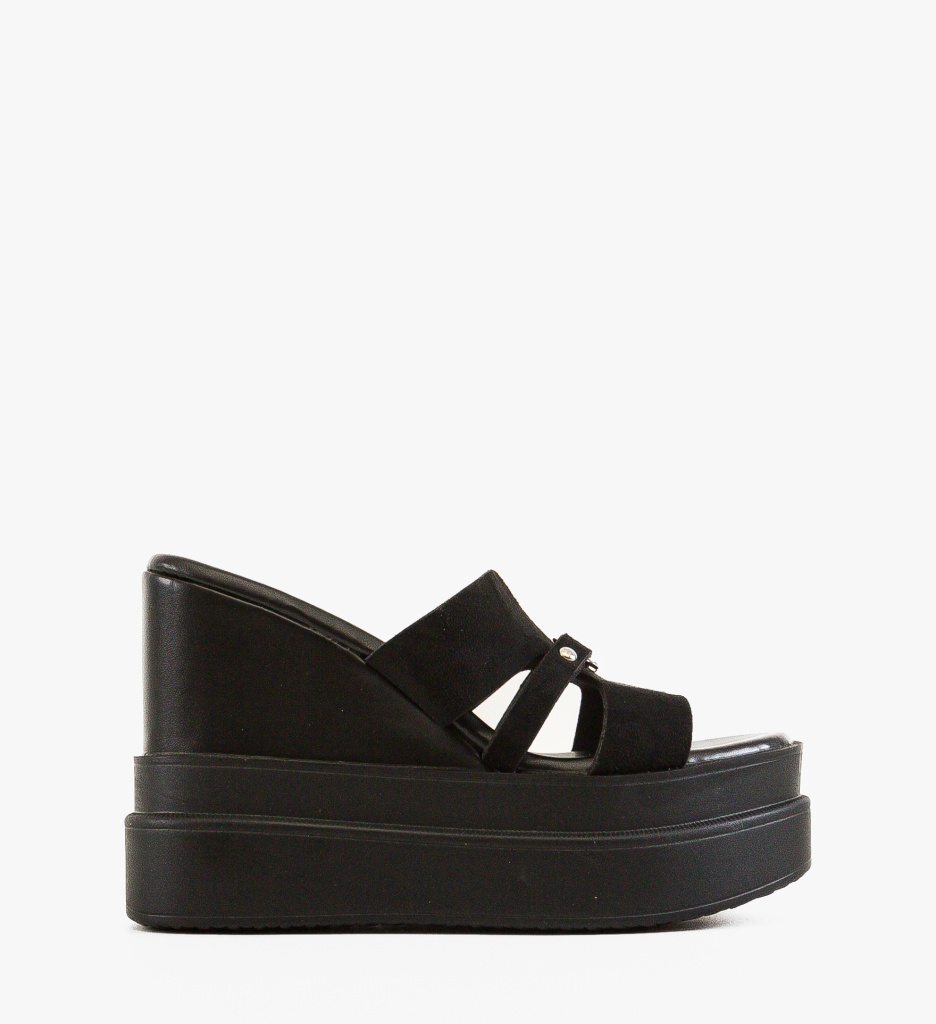 Platforme Dama Mafre Negre - Eleganță și Confort - imagine 4