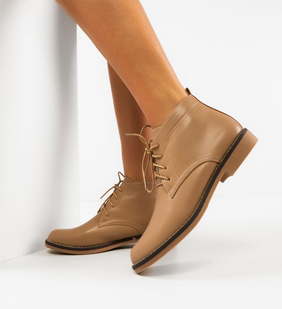 Ghete Dama Khaki | Confort & Stil Modern - imagine 4