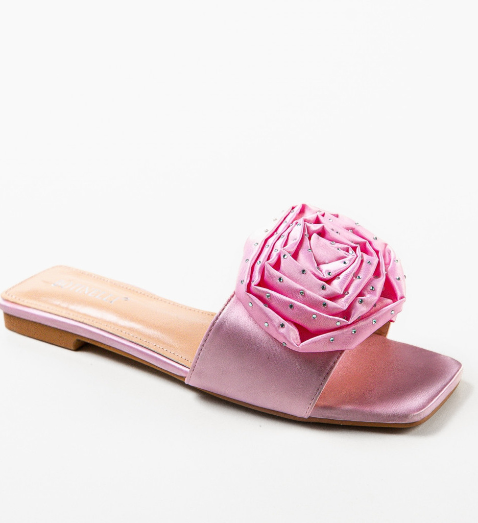 Papuci Dama Nulefer Roz | Confort si Eleganta - imagine 5