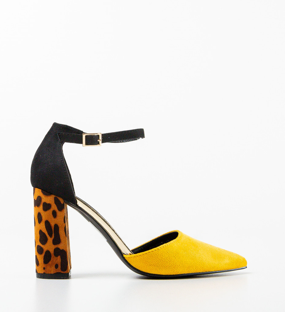 Pantofi dama Oliver eleganți cu toc - imagine 4