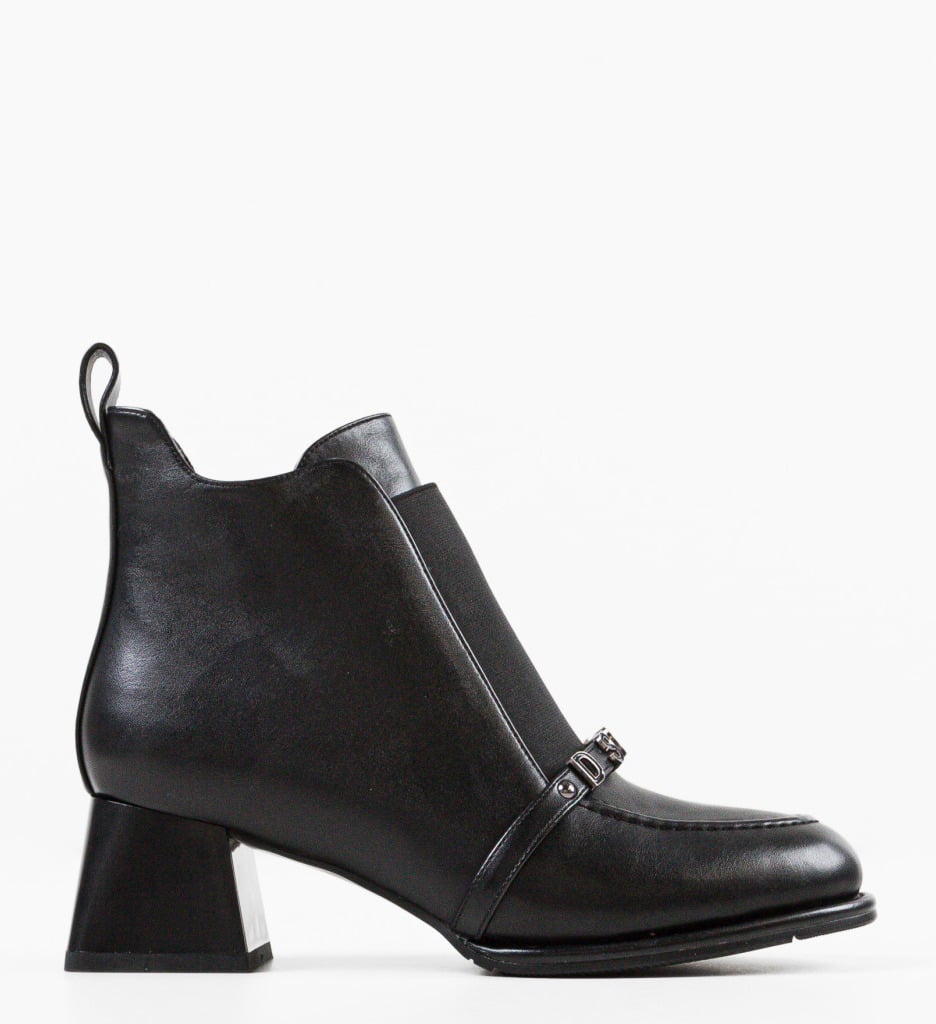 Botine Dama Myouy Negre - Eleganță și Confort - imagine 5