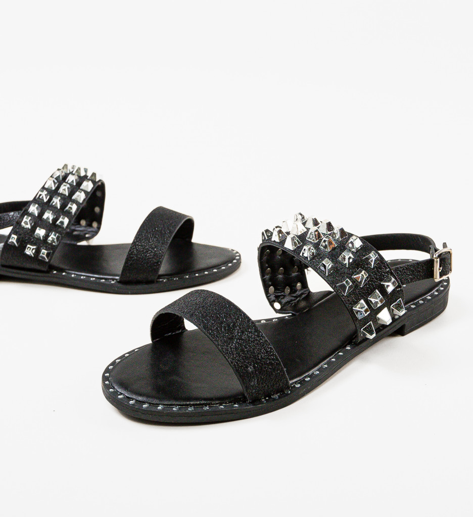 Sandale Dama Volten Negre | Stil & Confort - imagine 8