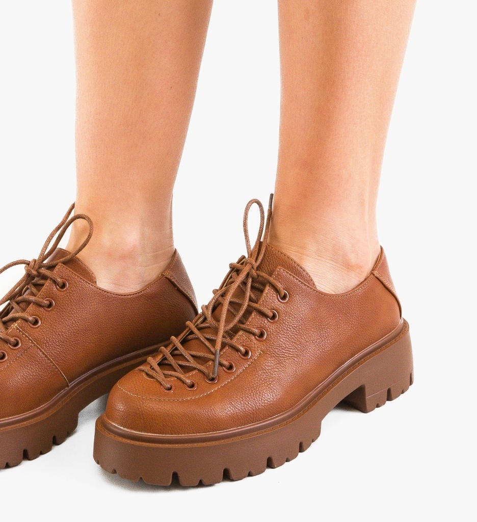 Pantofi Casual Berabe Camel 2 - Confort și Stil - imagine 4