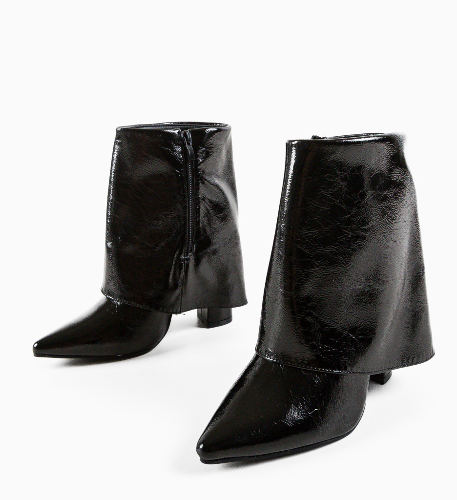 Botine Keele Negre - Eleganță și Confort - imagine 6