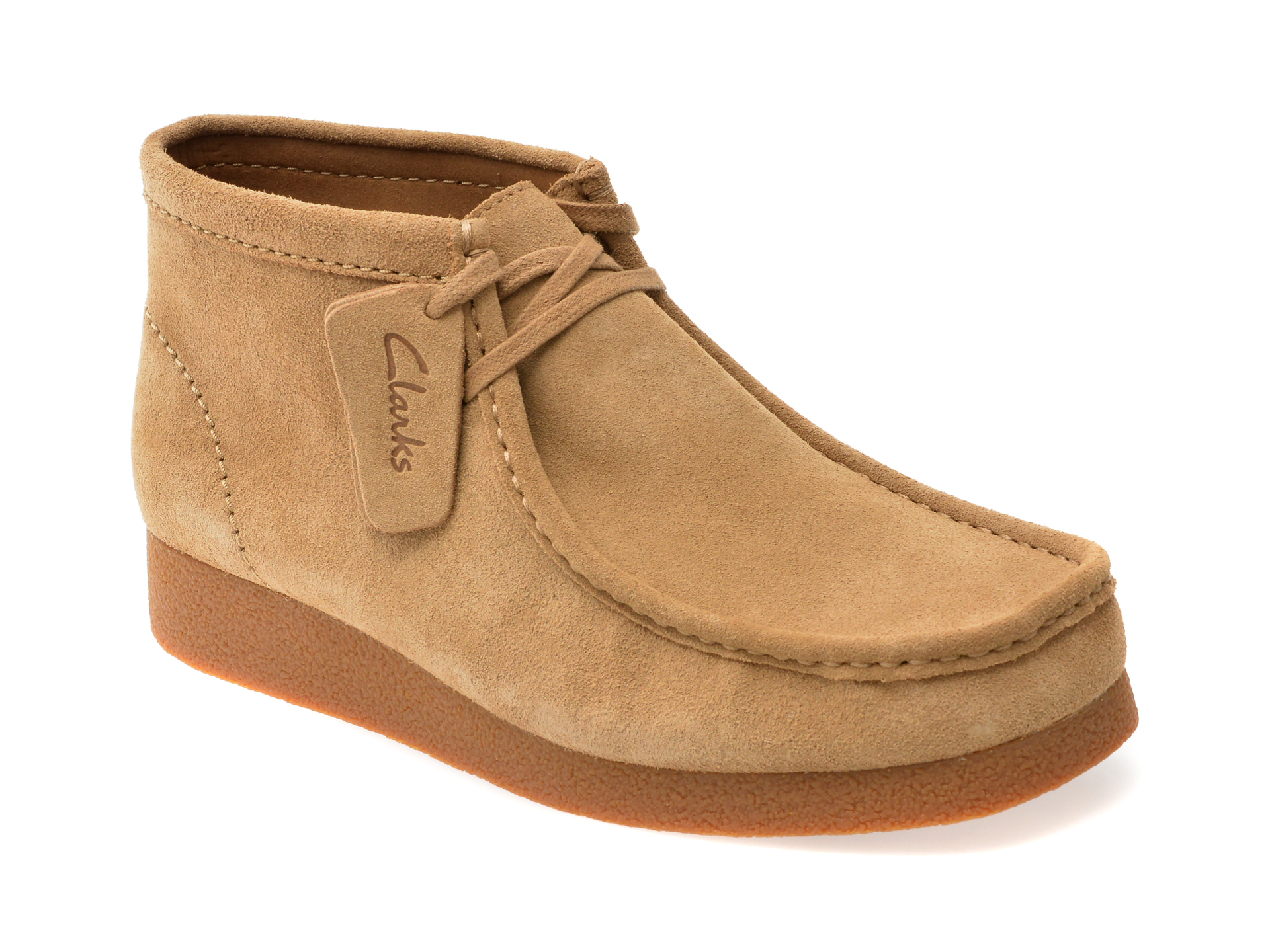 Ghete Clarks Wallabee EVO | Piele Intorsă