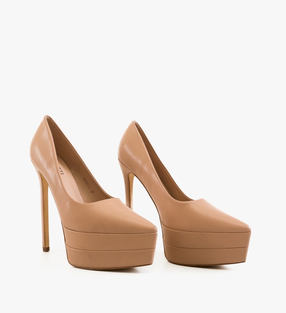 Pantofi Heath Nude 3 | Eleganță și Stil - imagine 6