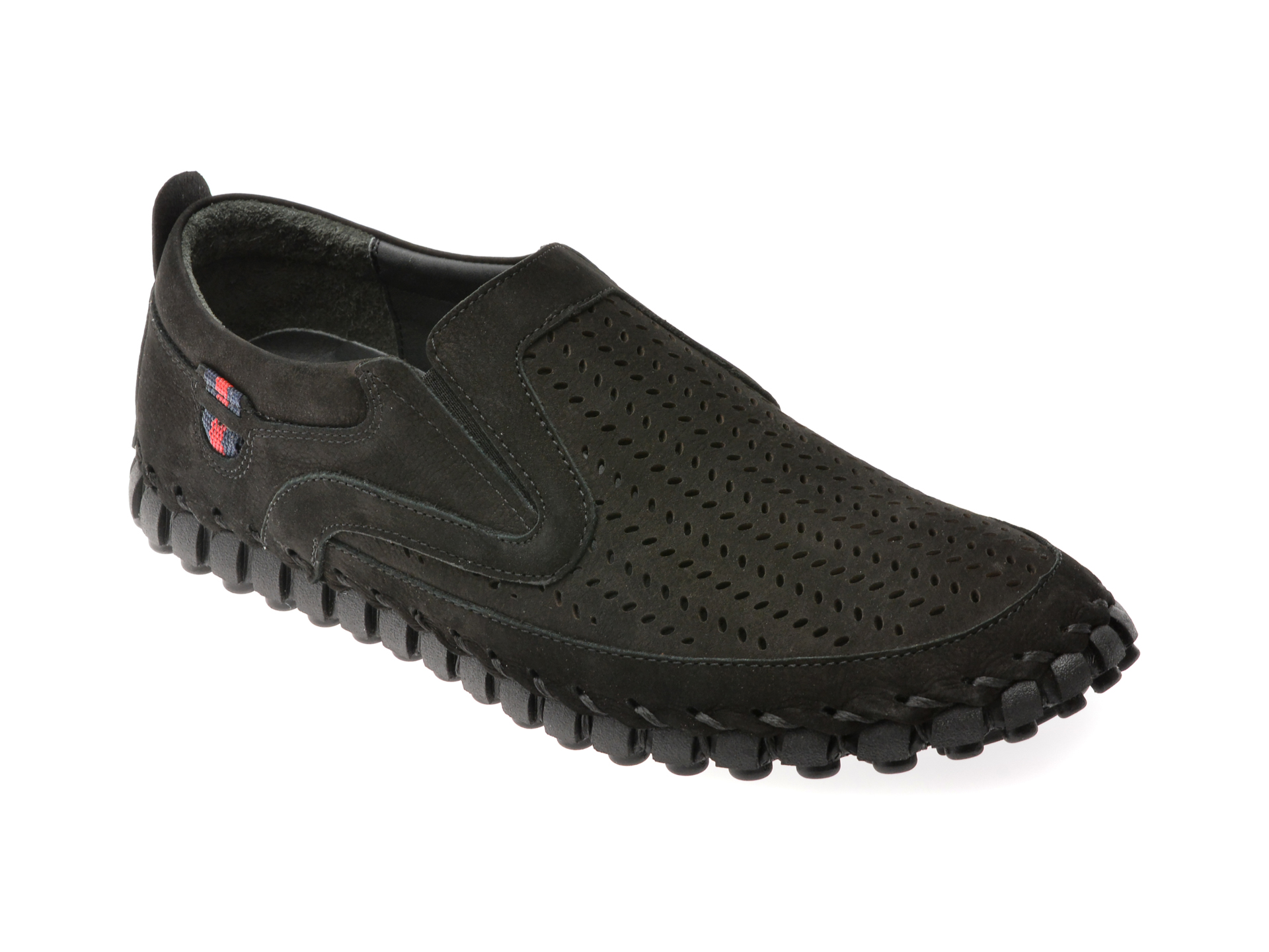 Pantofi GRYXX Negri din Nabuc | Casual Eleganți