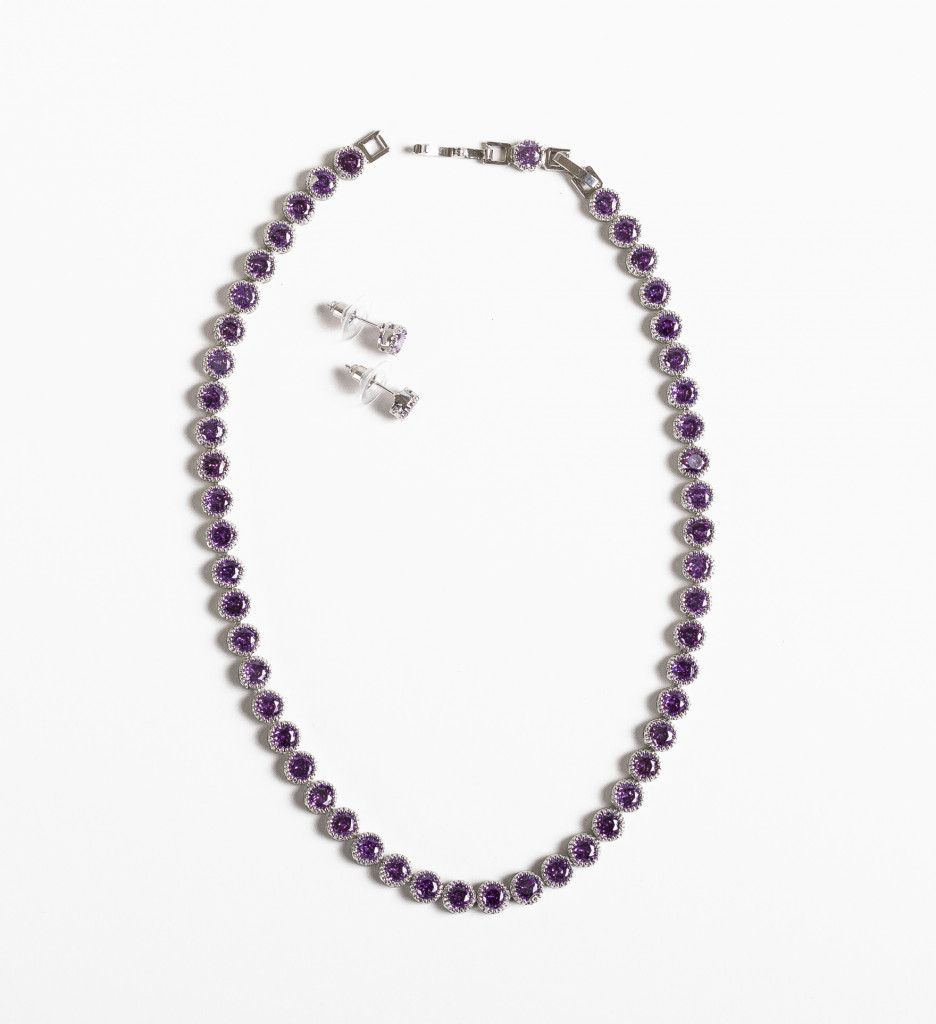 Set Bijuterii Annelisa Mov | Eleganță și Stil