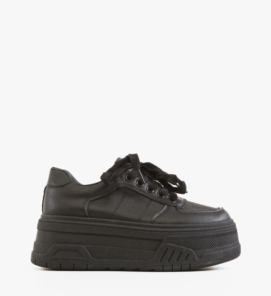 Sneakers Dama Nannje Negri | Confort și Stil - imagine 5