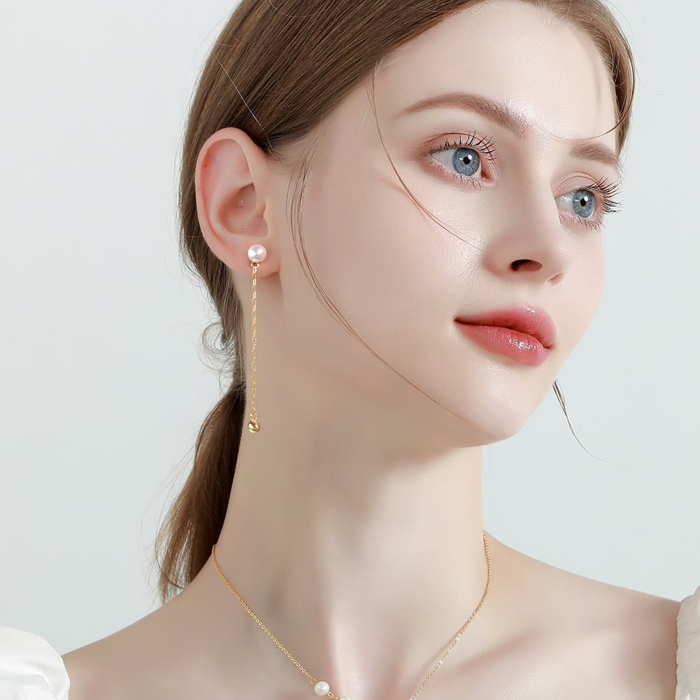 Cercei Delis Argint cu Perlă - Eleganță Naturală - imagine 3