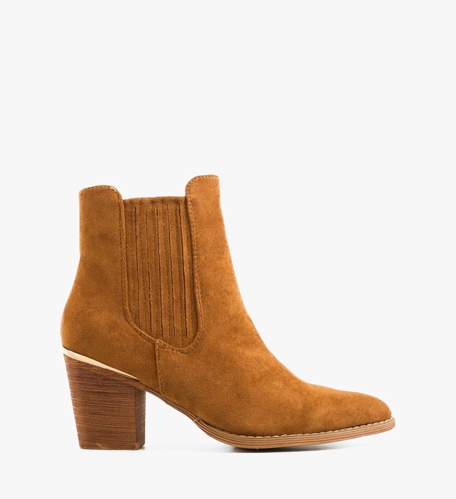 Botine Dama Delgado Camel | Eleganță și Stil - imagine 6