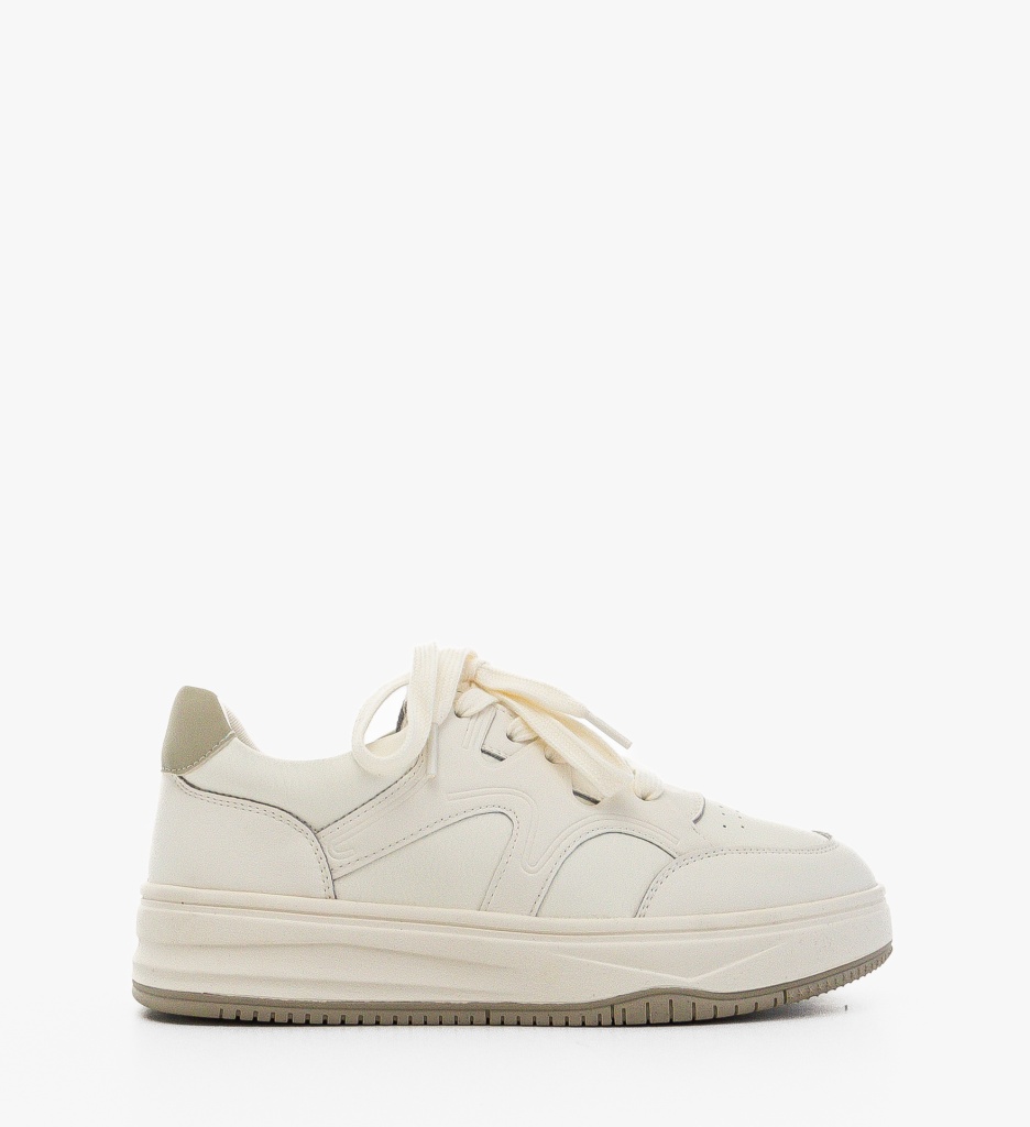 Sneakers Niuzli Dama Albi | Confort si Stil - imagine 4