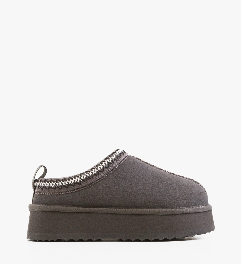 Papuci Ug Grizly Gri Depurtat | Confort Superior - imagine 7